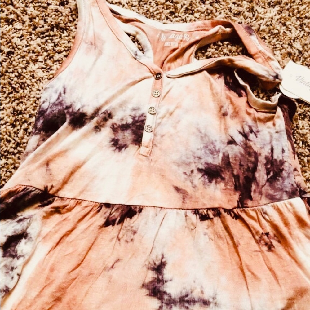 Brand new cute tie dye multicolor shirt